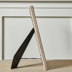 NOUVEAU ARRIVÉ Cadre photo en rotin fabriqué à la main | Cadre photo naturel fait à la main 100% écologique pour le salon et la chambre à coucher - Product Image 5