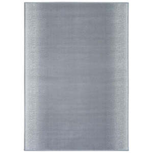 Handmade Patchwork Area <b>Rug</b> for Dining Room and Living <b>Space</b>-Ombre Grey Designer Floor Covering - Product Image 1