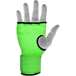 Gants de boxe professionnels en coton élastique, arts martiaux, boxe, MMA, entraînement, gel interne, doigts ouverts, Muay Thai, bandages de poignet - Product Image 5