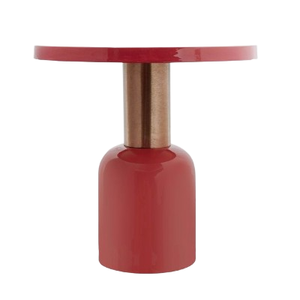 Leaf Design Table d'appoint en métal avec finition dorée Meubles de chambre à coucher Balcon Canapé Grossiste Exportateur Table d'appoint - Product Image 6