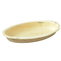 Meilleure Offre : Plateau de Service Ovale Jetable Écologique Areca – Biodégradable, Recyclable, Étanche, Compostable – Idéal pour les Événements