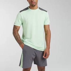 Nouvelle arrivée ensemble court personnalisé pour hommes vente en gros vêtements de rue d'été ensemble court deux pièces taille d'impulsion hommes ensembles courts - Product Image 2