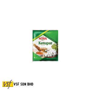Nona Ketupat (a traditional Southeast Asian compressed rice dumpling) Boiled rice cake wrapped in palm leaves 260g x 42 pkts - Product Image 1