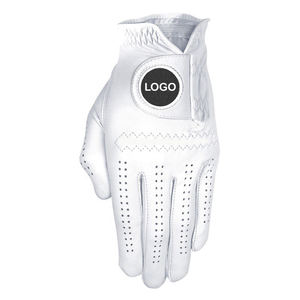 Couleurs personnalisées et logo Gants de golf pour hommes en peau de mouton souple en cuir PU Gants de golf de qualité supérieure à bas prix - Product Image 3