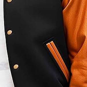 Chaqueta Universitaria Unisex de Alta Calidad y Última Moda con Logotipo Personalizado, Cuello Alto y Bordado, Subida por Dress Sports - Product Image 3