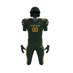 Nouvel Arrivage 2026 Ensemble de Maillot de Football Américain Taille Plus Respirant Protection Anti-humidité Personnalisable 100% - Product Image 6