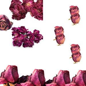 ดอกกุหลาบแห้งสีแดง | กลีบดอกหอมสวยงามสำหรับใช้ดูแลผิว - Product Image 5