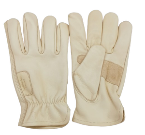 Gants de conduite en cuir de vachette de qualité supérieure pour hommes poignet extensible résistant aux coupures meilleur prix gants de sécurité pour le travail industriel - Product Image 4