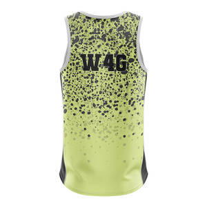 Haute qualité respirant séchage rapide Fitness musculation Gym entraînement débardeurs en gros hommes Singlet décontracté coton côtelé - Product Image 5