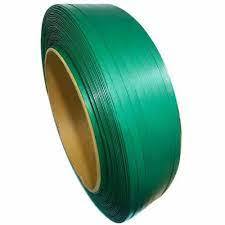 Sangle en PET de qualité supérieure pour l'extérieur, couleur verte, sangle en PET pour la solution de palettisation, fabrication en Inde - Product Image 3