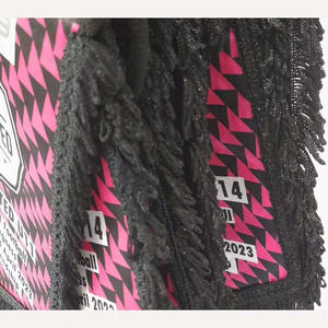 Logotipo personalizado impresión tela de satén de doble cara Mini fútbol bandera banderines sublimación categoría de producto banderas - Product Image 4