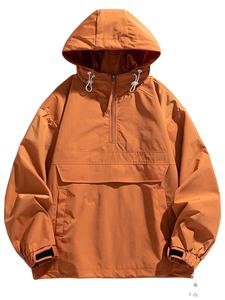 Chaqueta cortavientos estilo High Street para invierno Stand Collar Pullover Cierre Método de tejido 2026 - Product Image 4