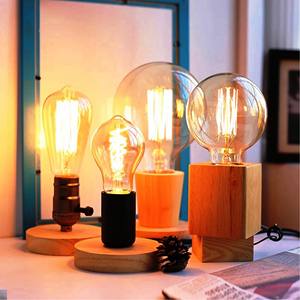 Lámpara de Mesa de Madera Artesanal Decoración del Hogar para Ramadán Diseño Moderno - Product Image 3