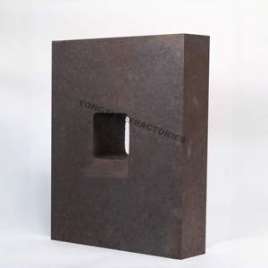 Brique de <span class=keywords><strong>magnésie</strong></span> à structure dense imprégnée, Brique de <span class=keywords><strong>magnésie</strong></span> liée au goudron, Brique de <span class=keywords><strong>magnésie</strong></span> liée au bitume - Product Image 4