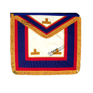 Masonic Regalia Plain <b>White</b> <b>Apron</b> Masonic MM PM Customized Rose Croix Degree <b>Apron</b> - Product Image 5