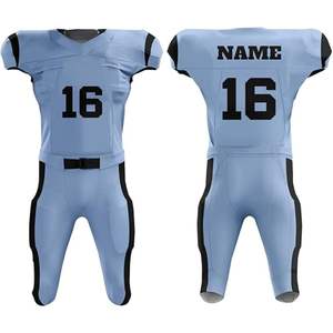 Maillot de football américain professionnel personnalisable, respirant, à manches courtes, séchage rapide, unisexe, vente en gros - Product Image 4