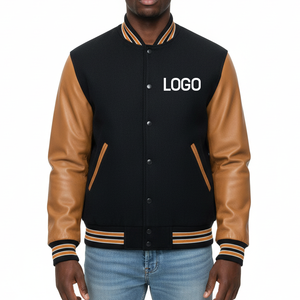 Veste de survêtement longue personnalisée Hip Hop Premium Streetwear, grande taille, en toile imperméable, à capuche, en coton, manches longues, veste d'hiver - Product Image 4