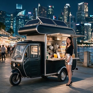 รถเข็นขายกาแฟโรสลาเต้เกรดเชิงพาณิชย์ พร้อมเครื่องชงและน้ำเชื่อมกุหลาบ สำหรับงานเทศกาลกาแฟตุรกี - Product Image 1