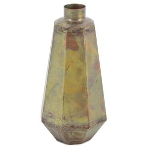 Exquisito florero de hierro de metal detallado con artesanía vintage perfecto para mejorar la decoración de la oficina en el hogar o la boutique - Product Image 6