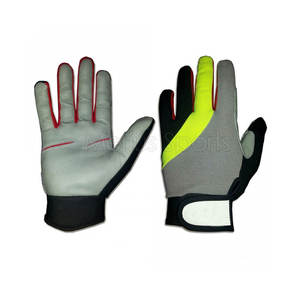 Gants de parachutisme Offre Spéciale taille XL Design de logo personnalisé Cuir confortable et respirant ignifuge pour une utilisation en extérieur Plus Size - Product Image 1