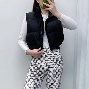 Chaqueta de Moda para Mujer, Cuello Alto, Cremallera, Corta, Acolchada - Product Image 3