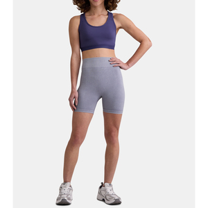 Ropa de gimnasio para mujer Fabricante de ropa deportiva Tops de moda Top corto de cuello cuadrado Sujetador deportivo para correr de realce para mujer - Product Image 6