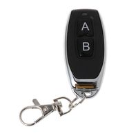 Télécommande sans fil EV1527 Code d'apprentissage 433MHz Transmetteur métallique pour les systèmes de sécurité domestiques intelligents
