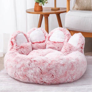 Camas Acogedoras para Mascotas en Forma de Pata de Oso, Modernas, Tamaños XL y Pequeños, Cueva Sólida y Cómoda para Animales Pequeños y Gatos para el Invierno - Product Image 6