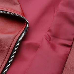 Nouvelle arrivée, veste en cuir véritable pour femme, coupe ajustée, style automne matelassé, dernier style, poids lourd - Product Image 6