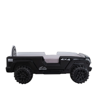Cama Infantil de Jeep de Alta Calidad, Color Negro, Cuatro Opciones de Color, Envío Rápido, Ruedas Opcionales con Luces LED, Gran Venta