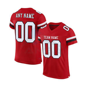 Maillots de football brodés sur mesure de haute qualité, maillots de l'équipe américaine de qualité supérieure avec des coutures durables, design professionnel - Product Image 1