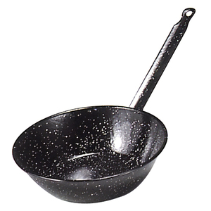 Padella a Doppio Manico Smaltato 24 cm. - Product Image 1