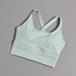 Sujetador Deportivo para Mujer, con Copas Fijas, para Correr, Fitness, Espalda Descubierta, Saltar la Cuerda, Yoga, Ropa Deportiva Profesional - Product Image 2