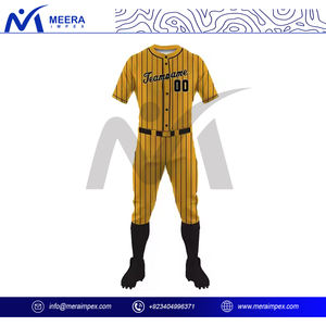 Vêtements de sport de baseball respirants à séchage rapide personnalisés pour hommes-Kit complet de pantalons en jersey de l'équipe avec impression par sublimation, grande taille incluse - Product Image 3