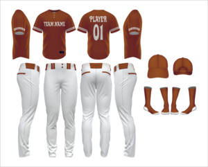 ชุดเครื่องแบบเบสบอลชุดกีฬาใส่สบายสไตล์อินเทรนด์ - Product Image 6