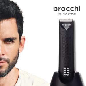 Afeitadora Eléctrica USB Impermeable para Hombre, Recortadora de Vello Corporal y Facial con 3 Cuchillas de Cerámica de Repuesto y Base de Carga - Product Image 3