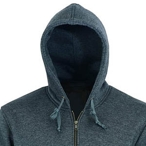 Sweat-shirt à capuche zippé 100% coton vierge tissu respirant Sweat à capuche unisexe pour homme chaud Sweat-shirt zippé personnalisé vente en gros - Product Image 6