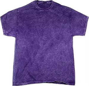 Camisetas Personalizadas de Alta Calidad para Hombre, Color Gris, 250 g/m², Estilo Vintage Lavado, 100% Algodón, Corte Holgado, Lavado Ácido - Product Image 1