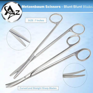 Tijeras Metzenbaum de mango largo para corte de tejido profundo en operaciones quirúrgicas - Product Image 5