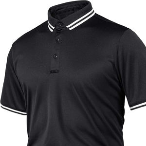เสื้อโปโลผู้ชายแบบกำหนดเองเสื้อกอล์ฟแขนสั้นเสื้อยืดมีปกแบบลำลองสำหรับนักกีฬาดูดซับความชื้น - Product Image 2