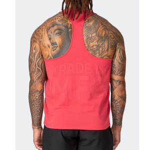 Camiseta sin mangas para hombre más vendida, diseño y tamaño personalizados, equipo de entrenamiento físico de alta calidad con decoración estampada, talla XL - Product Image 2