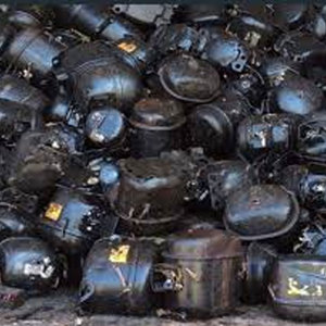 Compresor de CA usado listo para enviar chatarra de compresor de nevera con aceite/gas extraído cantidades a granel abastecimiento confiable - Product Image 1