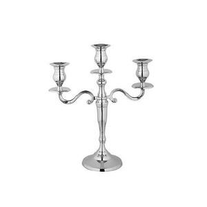 Candelabros de tamaño personalizado de primera calidad, candelabros de Color plateado de aluminio de diseño maravilloso para decoración de boda - Product Image 2