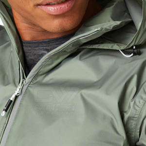 Venta caliente por encargo mejor calidad chaqueta de lluvia ligera al aire libre de color personalizado de los hombres chaqueta de lluvia - Product Image 6