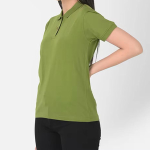Polo de golf personnalisé confortable à séchage rapide respirant à manches courtes pour femmes, vêtements de sport décontractés et stylés, motif Streetwear - Product Image 3