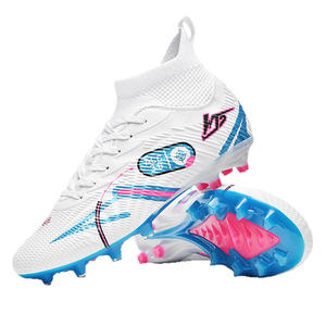 Zapatos de fútbol con tacos para terreno duro para hombre, botas de competición profesionales, calzado deportivo de entrenamiento ligero y transpirable - Product Image 5