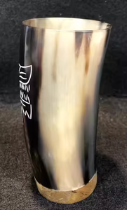 แก้วดื่มไวกิ้งพร้อมเขาควายงานฝีมือดีไซน์ใหม่สำหรับบาร์และไวน์ขายส่งโดยงานฝีมือเสี้ยว - Product Image 3