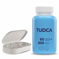 Capsules de poudre Pure TUDCA | Capsules d'acide tauroursodésoxycholique | Complément alimentaire