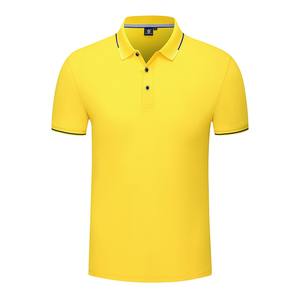 Polo de golf de lujo elaborado con poliéster spandex que absorbe la humedad, tejido elástico ligero perfecto para torneos y Deportes - Product Image 1