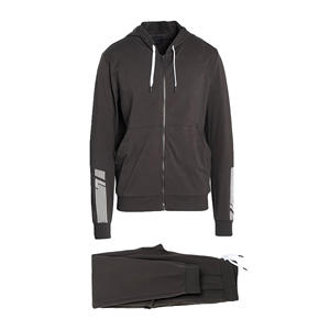 Chándal para hombre Sudaderas con capucha y pantalones Jogger Trajes de gimnasio de alta calidad Otoño Invierno Conjunto de sudadera deportiva informal - Product Image 1